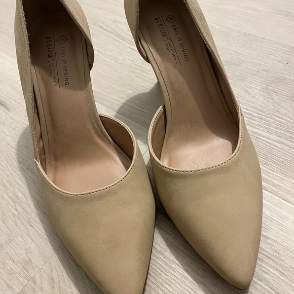 Call It Spring Tan Heels - Picture 3 of 9